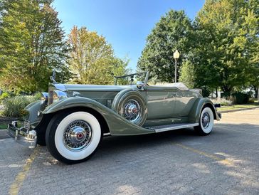 1933 Packard taken to the 2023 Geneva Concourse d’Elegance