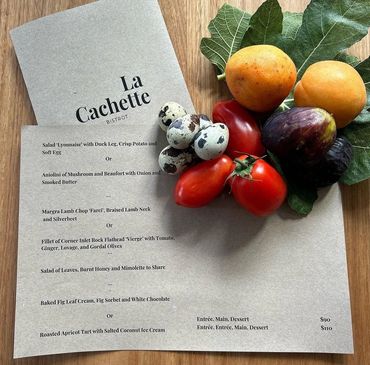 La Cachette Bistrot Geelong. Menu Live from 13 March - 9 April 2024. Menus change every 3 weeks 