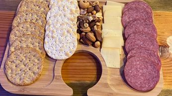 meet and cheese plate