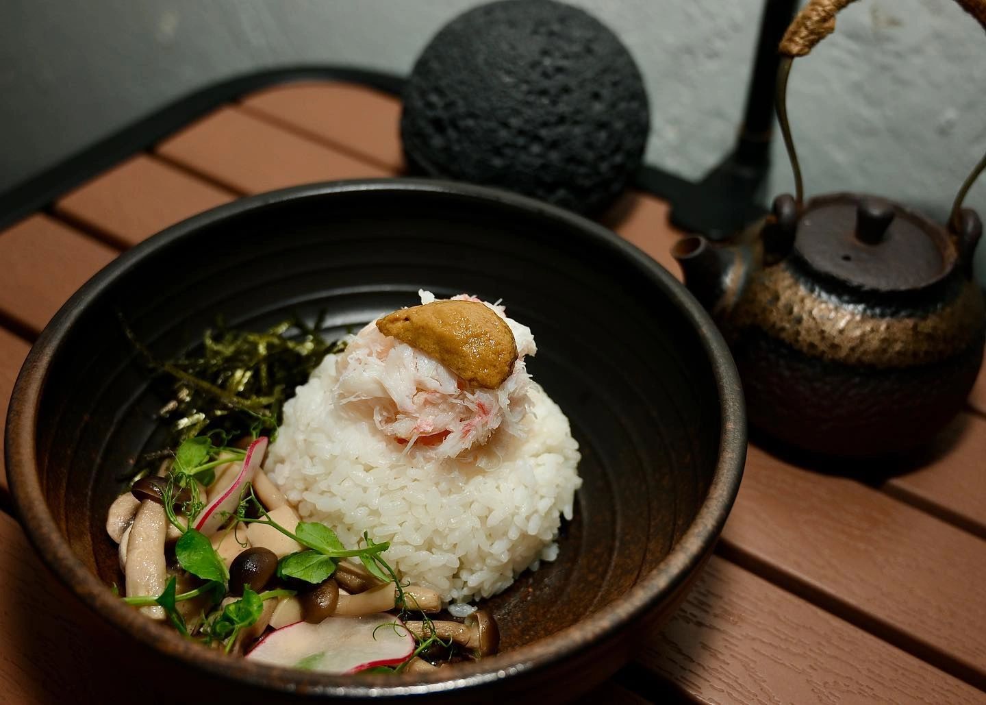 松葉蟹肉湯飯