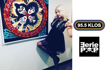 A piece celebrating the famous Rock N' Roll Over album art by KISS in 3D. Photo taken in 2020