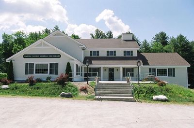 The Martha Canfield Library in Arlington, Vermont