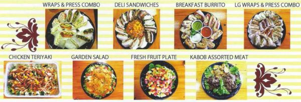 LET US CATER YOUR NEXT EVENT!