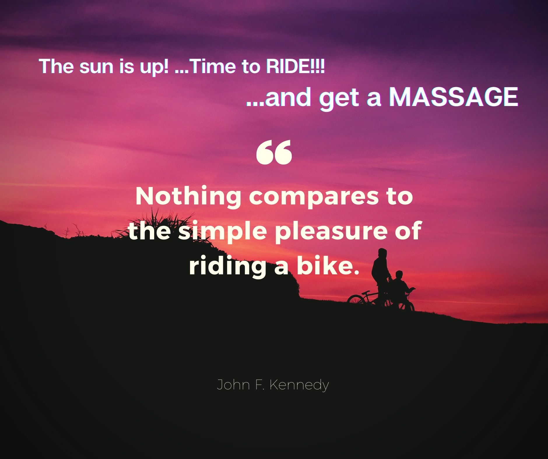 #MASSAGE,#SPORTSMASSAGE,#SPORTS,#RIDE,#CYCLE,#BIKING,#FAMILY