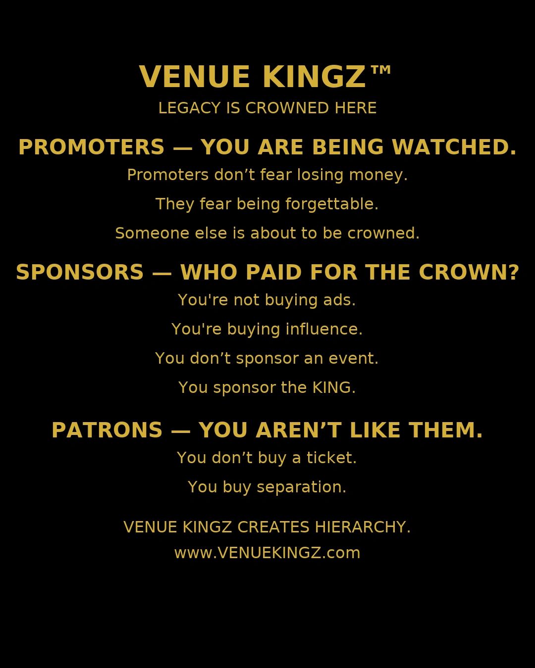 WELCOME TO THE KINGDOM OF LEGACY.