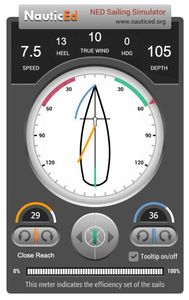 NauticEd Sailing simulator