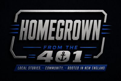 Logo reading "Homegrown from the 401" with a nautical anchor symbol.