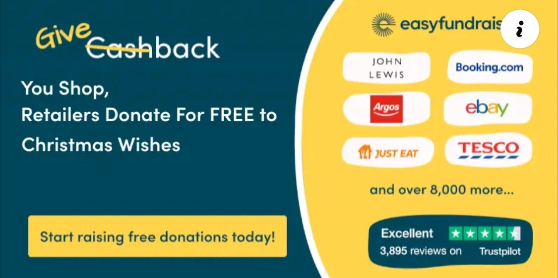 Easyfundraise lets retailers donate for free when you shop online.