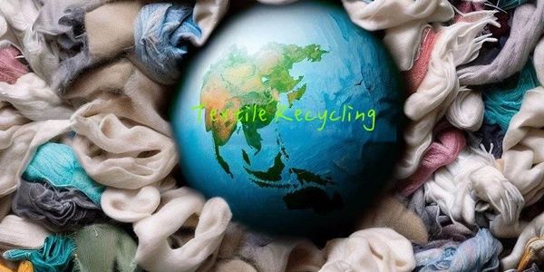Sustainable development and recycling textile for better future.