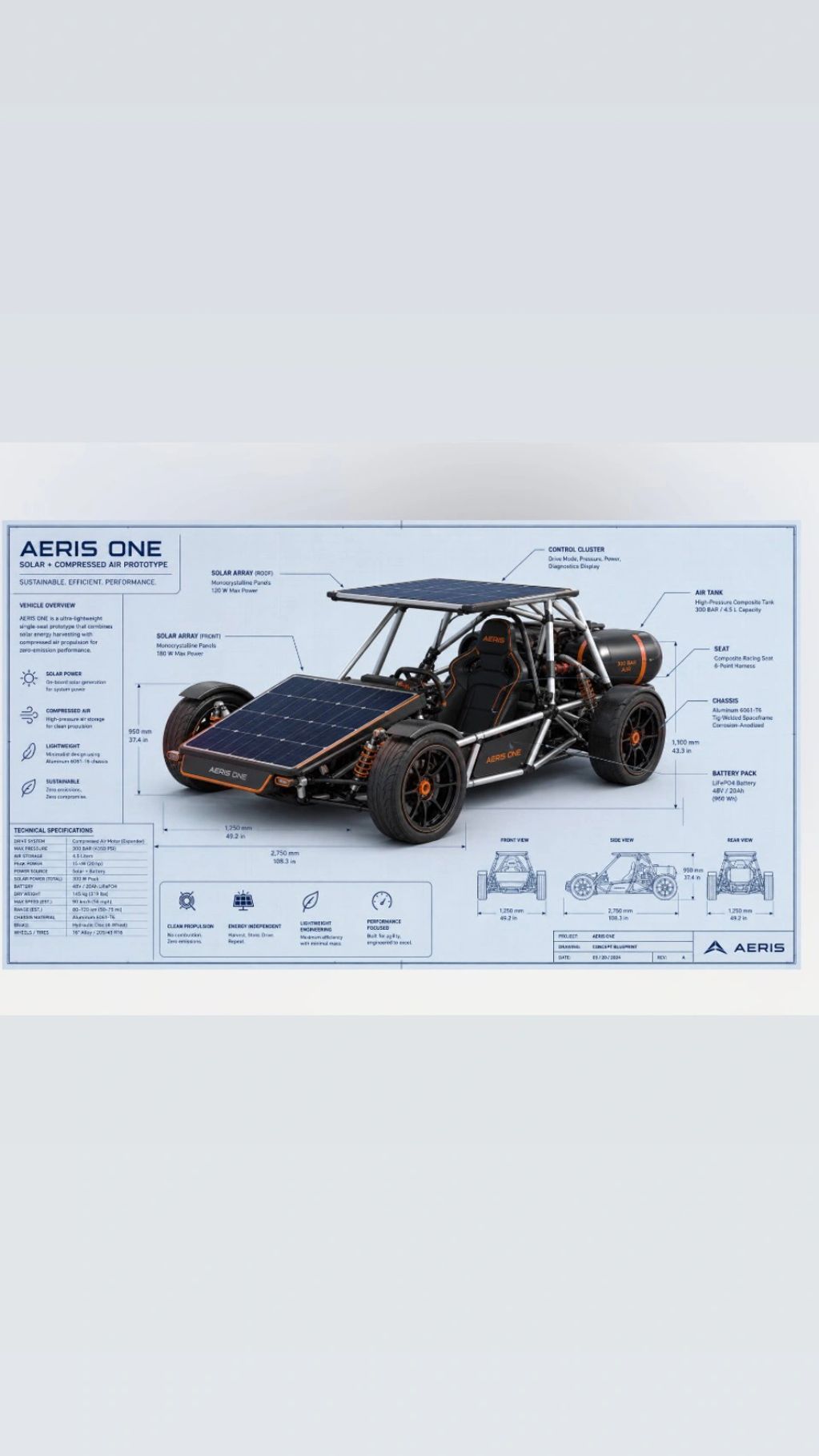 1 seater
