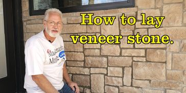 #stonework #stonewall #stoneveneer #stonemason #homerepair #concrete #projects #homeimprovement DIY