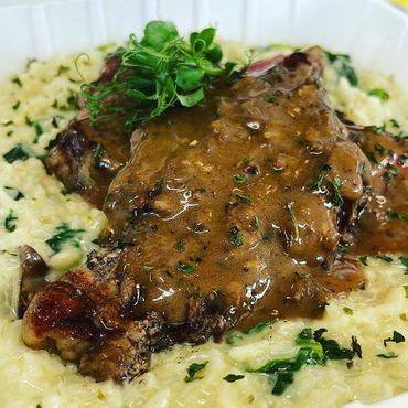 affordable gourmet take-out risotto