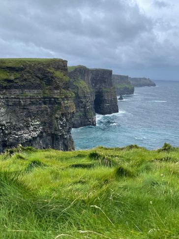 Cliffs in Ireland.