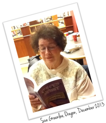 Sue Greenlee, Dregon, December 2013