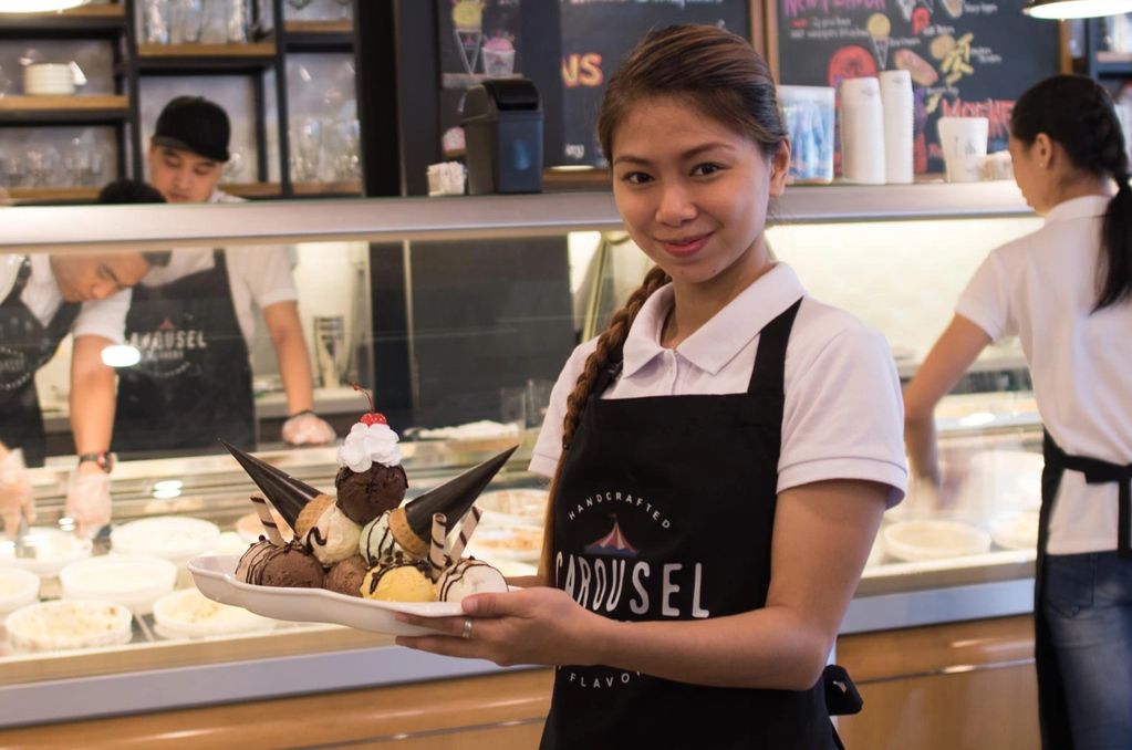 carousel creamery conenundrum 10 scoops of ice cream dessert