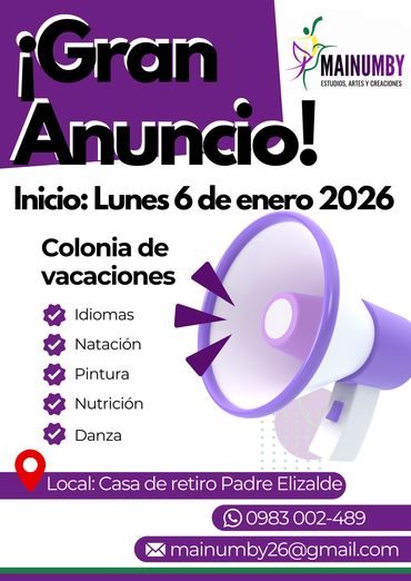 Diseño de flyer para Mainumby