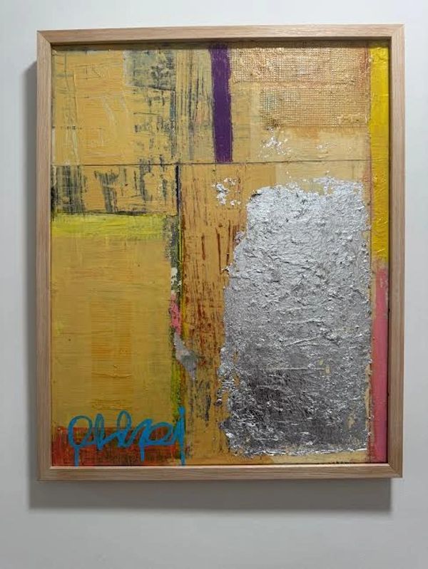 Mixed Media Painting on Canvas (Framed)
16x20 in.