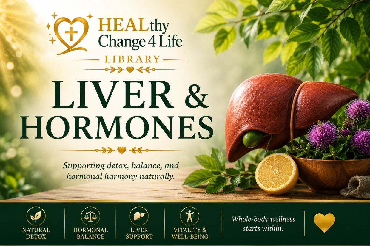 Healthy liver and hormones support natural detox and balance.