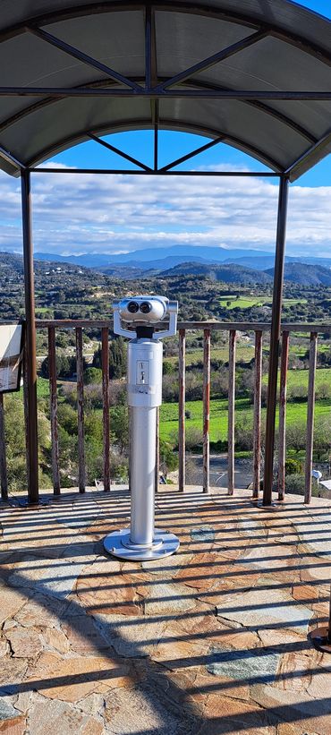 Troodos view and surrounding area