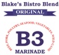 B3 Marinade Blake's Bistro Blend