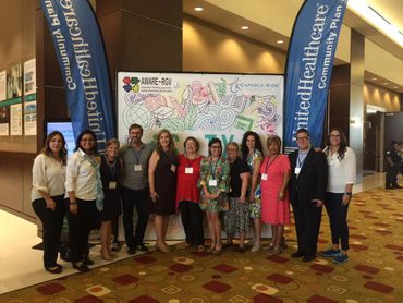 The conference group photo of speakers in McAllen, TX that took place in 2016.