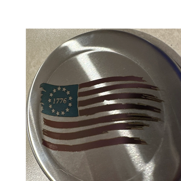 Color stainless steel coaster