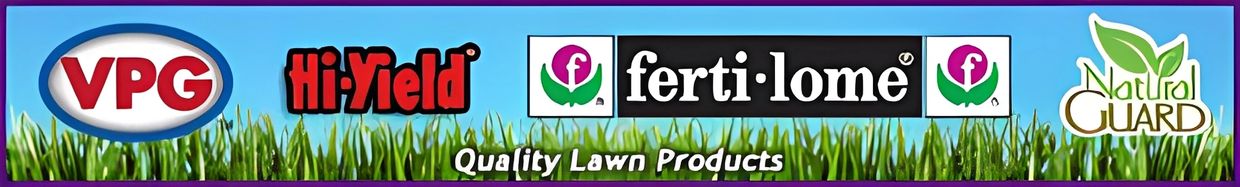 Quality lawn care brand logos.