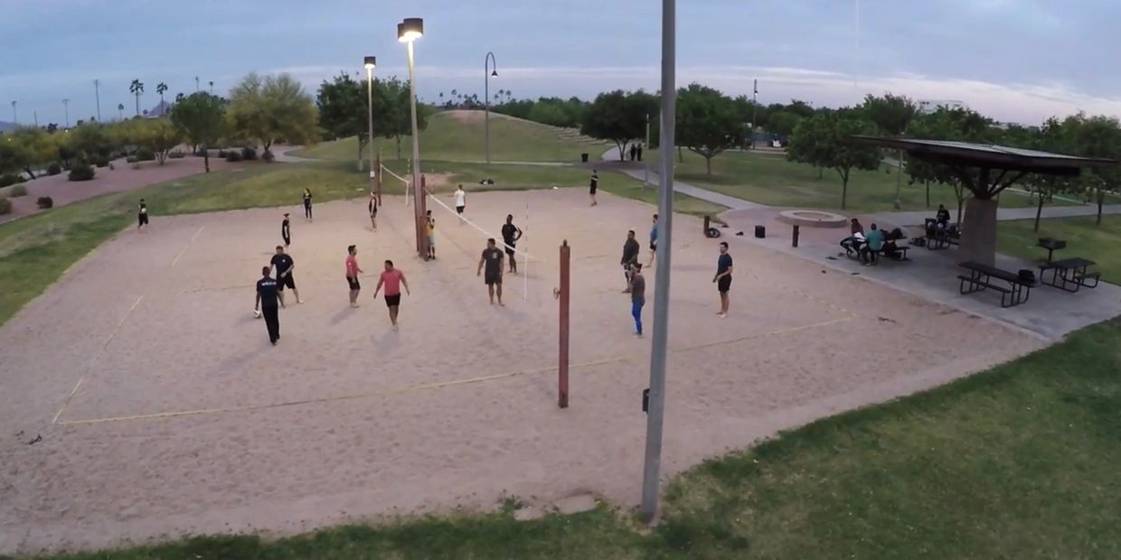 Steele Indian School Park Volleyball Courts