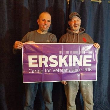 Scott Milne and Steve Beedie will be trekking 217 miles over ten days.