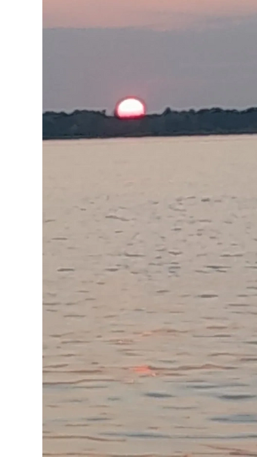 Gorgeous sunset at the lagoon