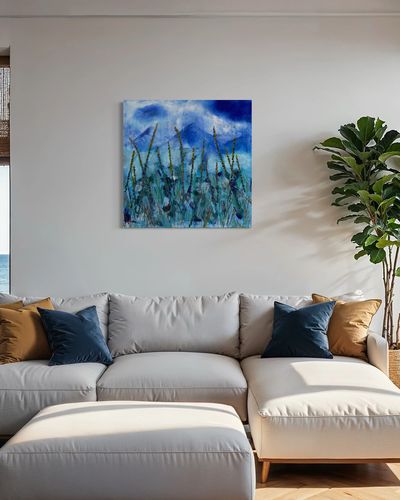 Between Seasons by Alene Nitzky
36 x 36 acrylic on canvas
