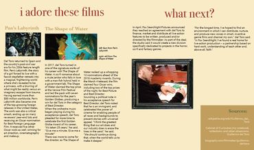 Spread 7 is about what Guillermo is doing currently and what he's up to next