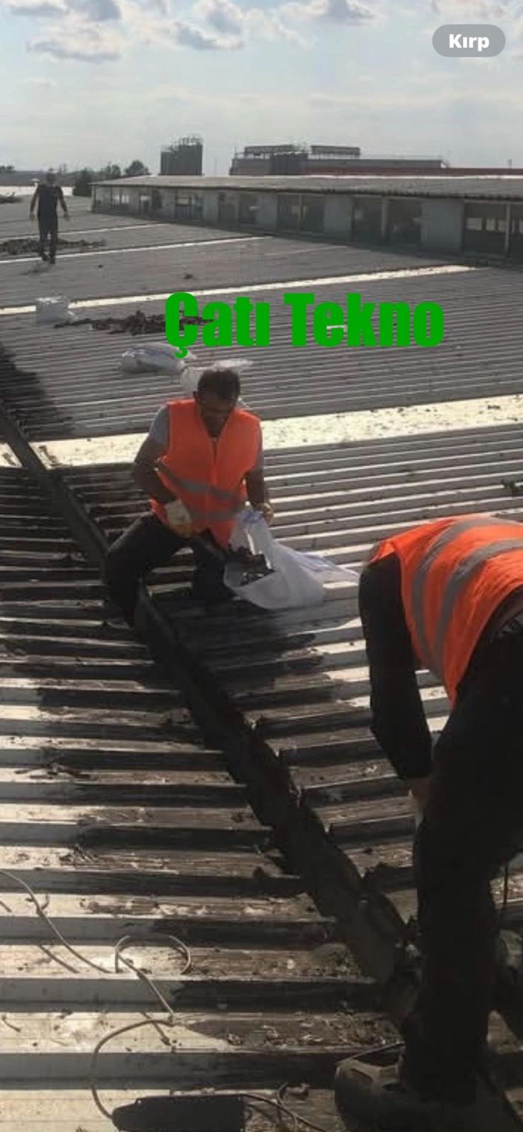 çatı tamiri