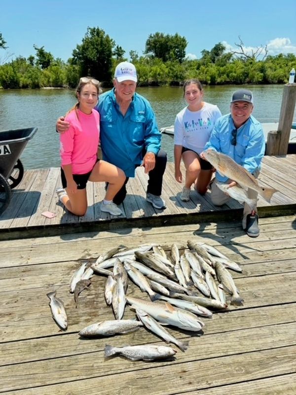Family Fun Fishing! Trout and Reds