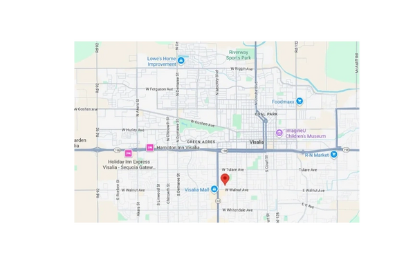 Conveniently located from any part of Visalia. Ph: (559) 550-3511