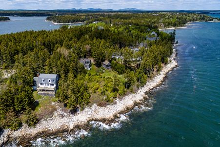 Rackliff Island with Rackliff Bay, Seal Harbor and Camden Hills - Saint George Realty