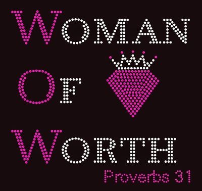 Woman of Worth Ministry logo at Destinyland Christian Center based on Proverbs 31, empowering women