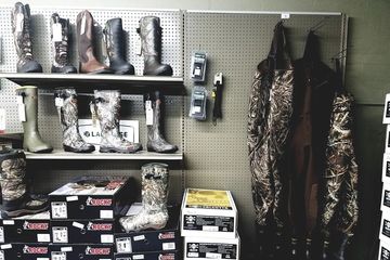 Boots and waders.