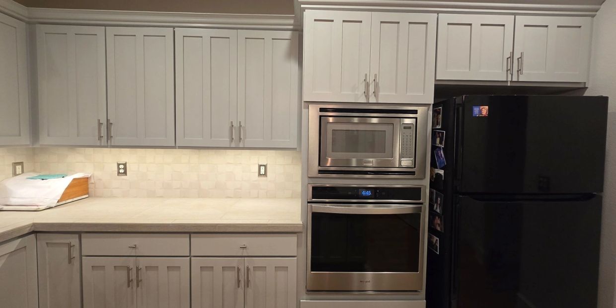 Professional Painted Kitchen in Tualatin, OR