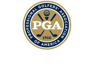 Logo of the Professional Golfers' Association of America.