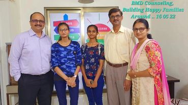satisfied clients after Career counseling session