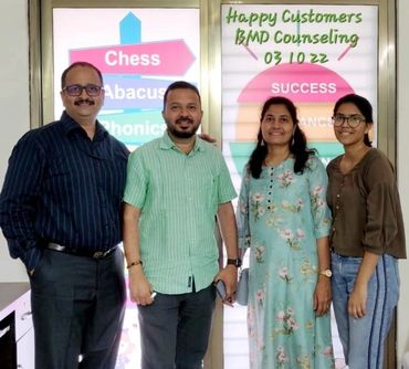 satisfied client after counseling session