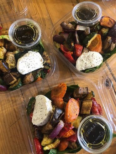 Vegetable salad from Traveled Cup