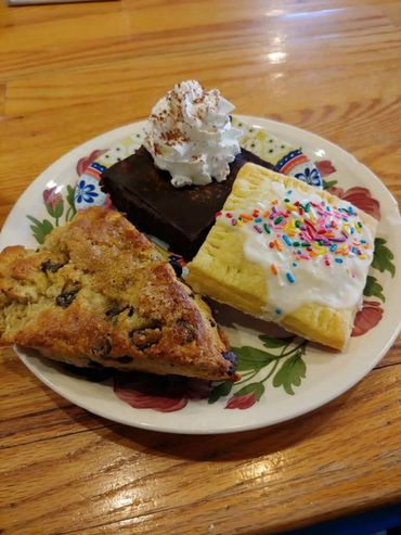 Great desserts at Traveled Cup