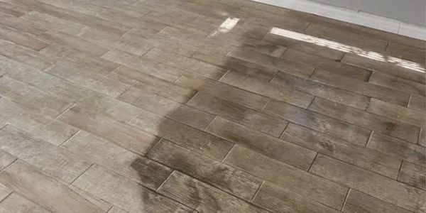 Cleaning Luxury vinyl can make a huge difference