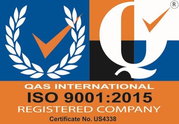 QAS International ISO 9001:2015 Certification.