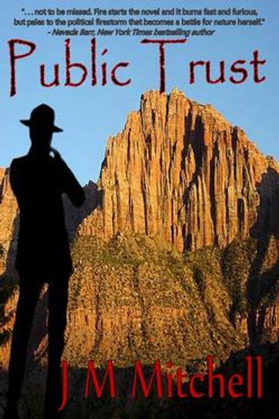 Cover of Public Trust, a Jack Chastain / National Park Mystery by J.M. Mitchell