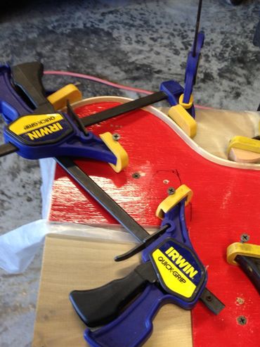 Gluing part of the assemblage