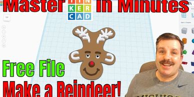 Gingerbread reindeer