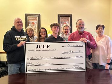 Parker Bales - 2026 winner of the Lilly Endowment Community Scholarship